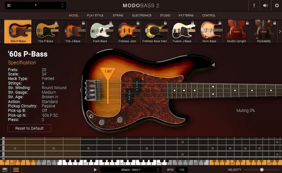 modo bass2 60sP-Bass